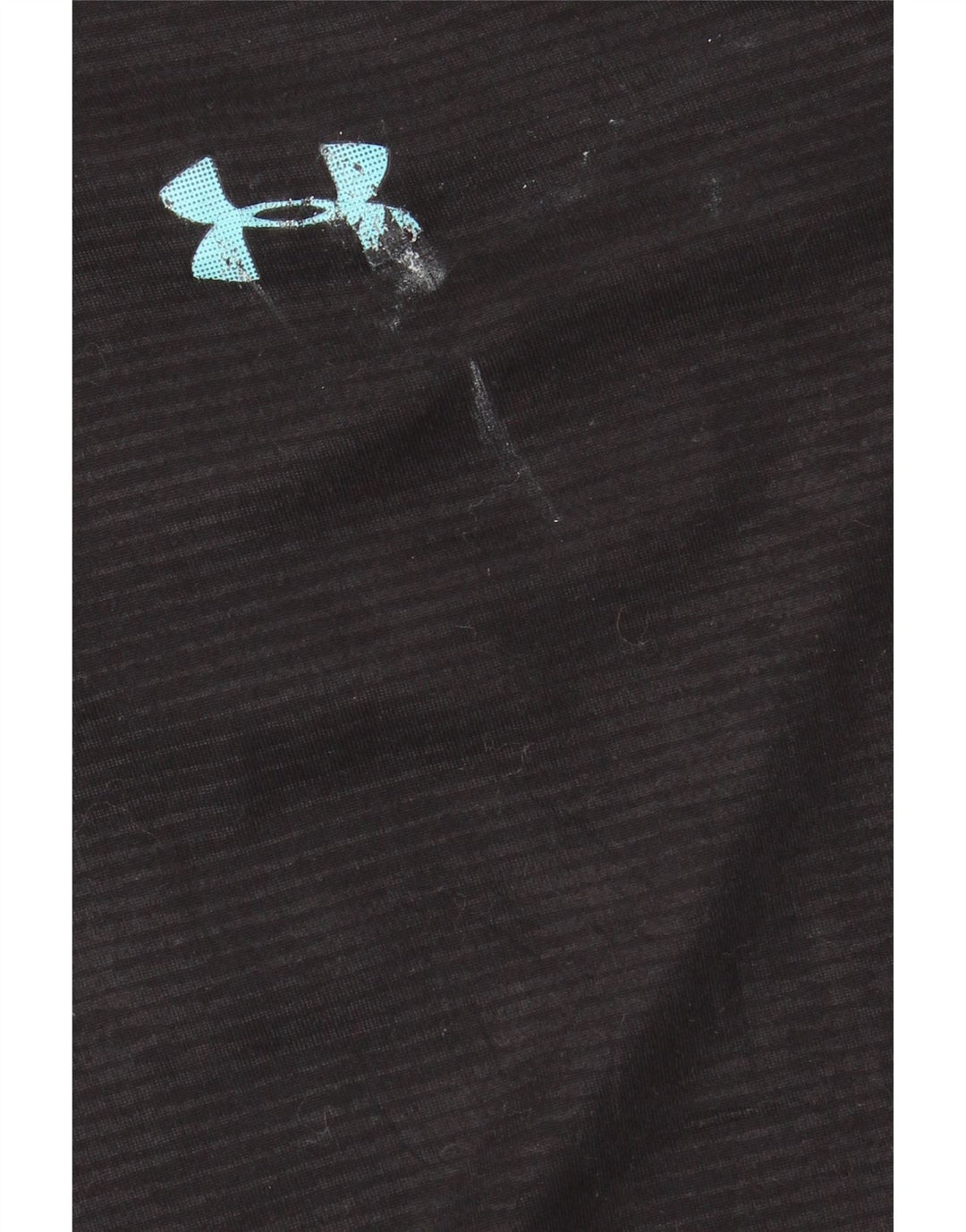 Under Armour Hombre Heat Gear Zip Neck Jersey Chándal Top Grande Negro