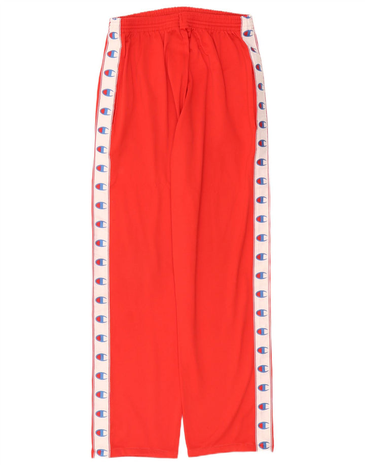 Champion Pantalones De Chándal Gráficos Para Hombre XL Poliéster Color Block Rojo