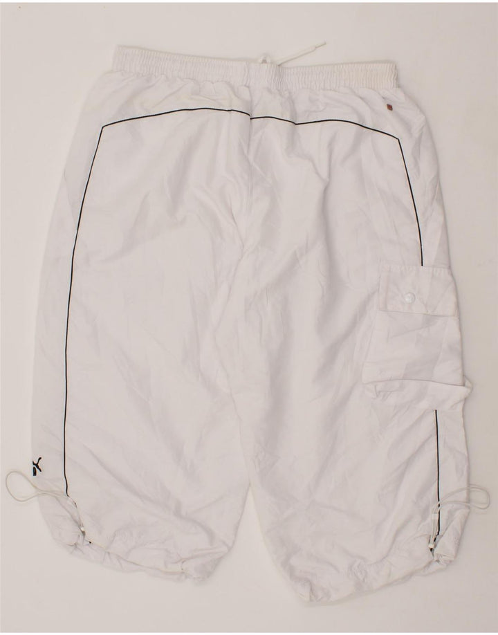 PUMA Mens Bermuda Sport Shorts XL  White Vintage Puma and Second-Hand Puma from Messina Hembry 