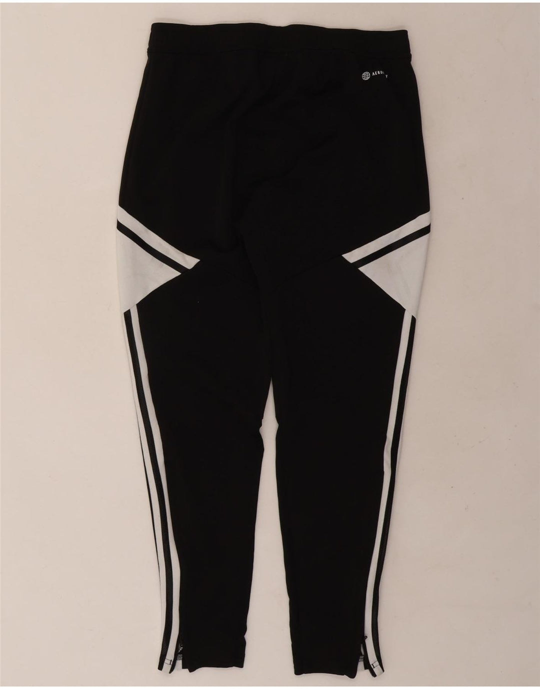 Adidas Hombre Aeroready Pantalones De Chándal Mediano Negro Colorblock Poliéster