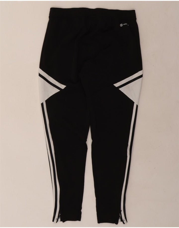 Adidas Hombre Aeroready Pantalones De Chándal Mediano Negro Colorblock Poliéster