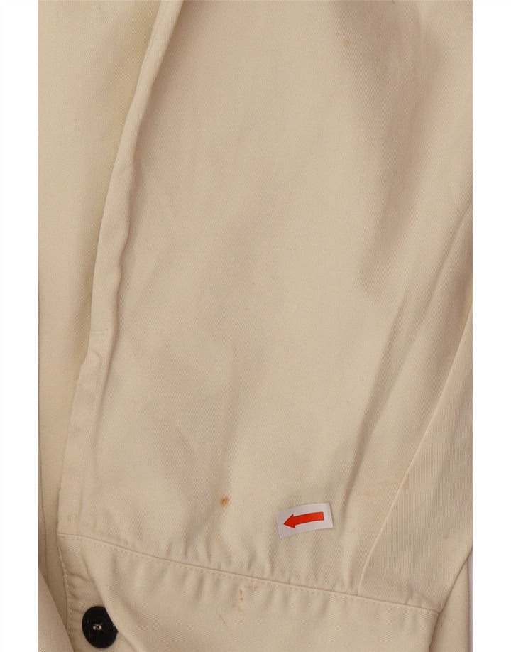 STONE ISLAND Camisa para hombre 2XL Algodón blanco roto Clásico