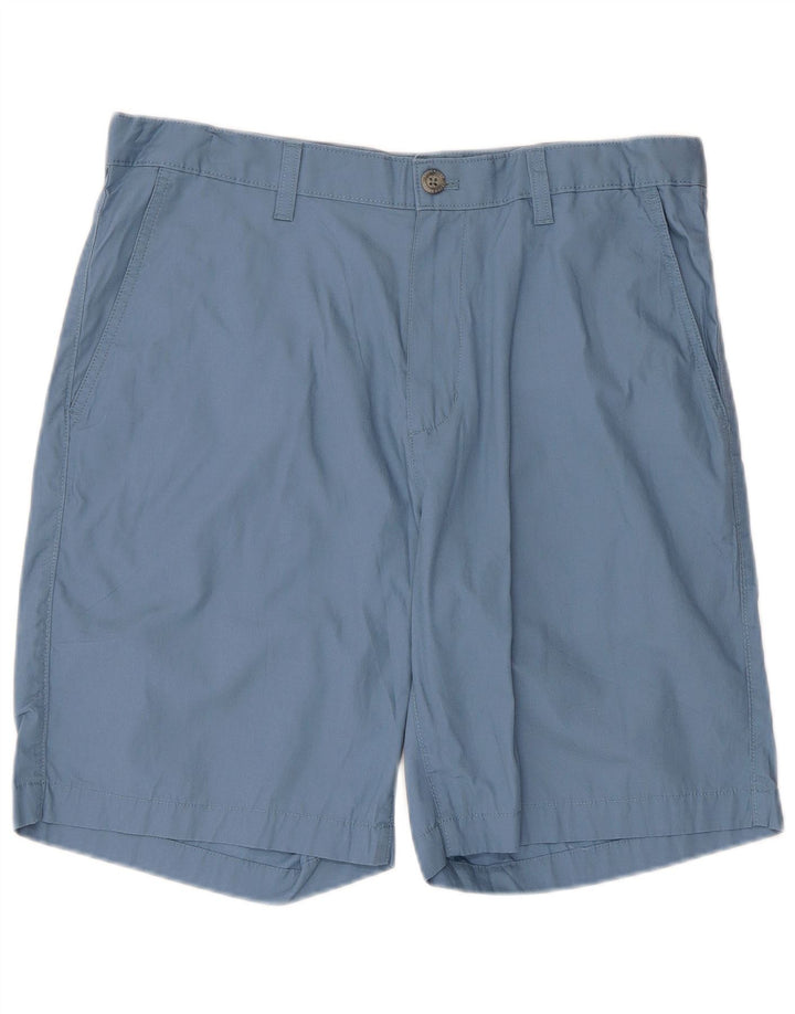Eddie Bauer Pantalones cortos chinos para hombre W33 Algodón azul medio