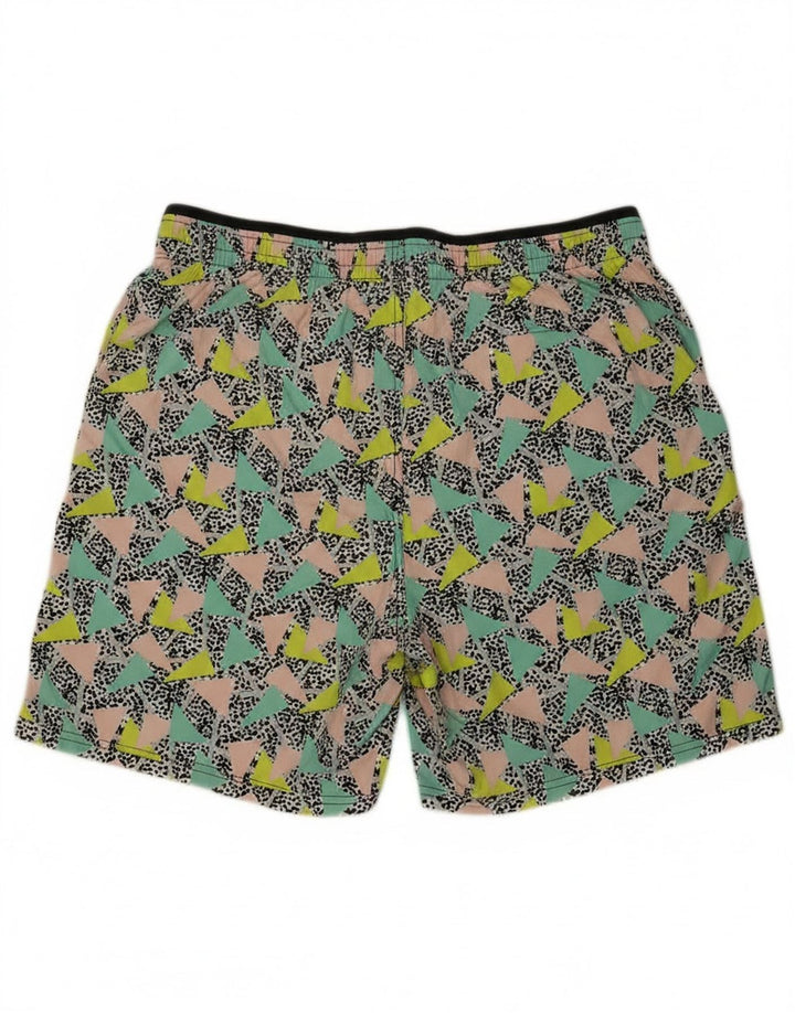 Pantalón corto deportivo Nike para hombre Poliéster geométrico multicolor mediano
