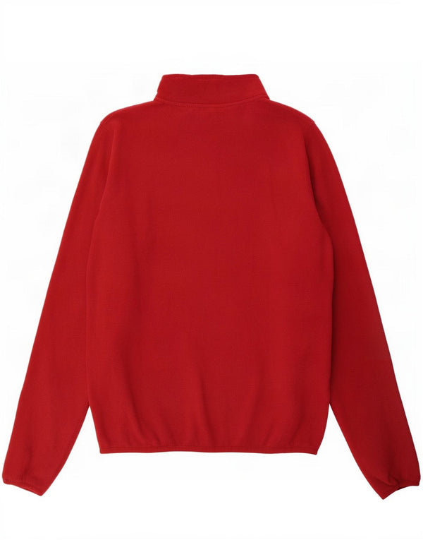 The North Face Jersey Polartec con Cremallera y Cuello para Mujer UK 40 Grande Rojo