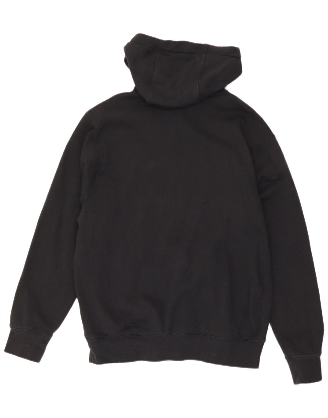 Nike - Sudadera con capucha y cremallera para hombre, tamaño mediano, algodón negro