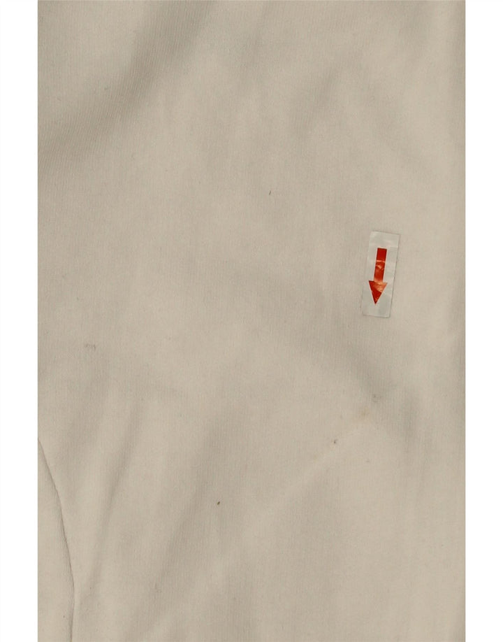 Adidas - Chaqueta de chándal para mujer, talla 12, algodón blanco mediano