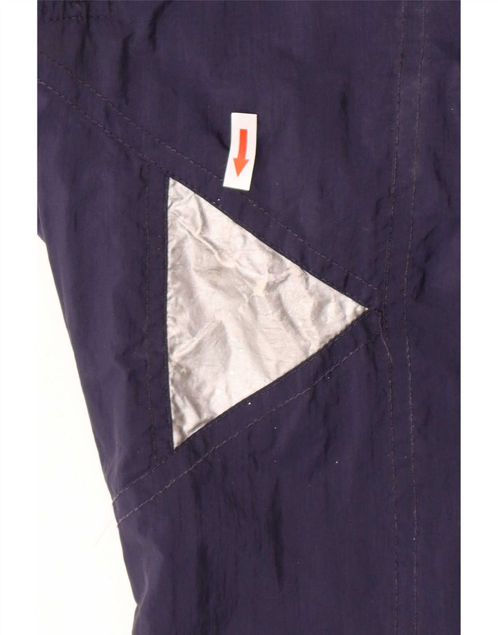 Mono de esquí vintage para hombre IT 48 Medio azul marino Colorblock Poliamida