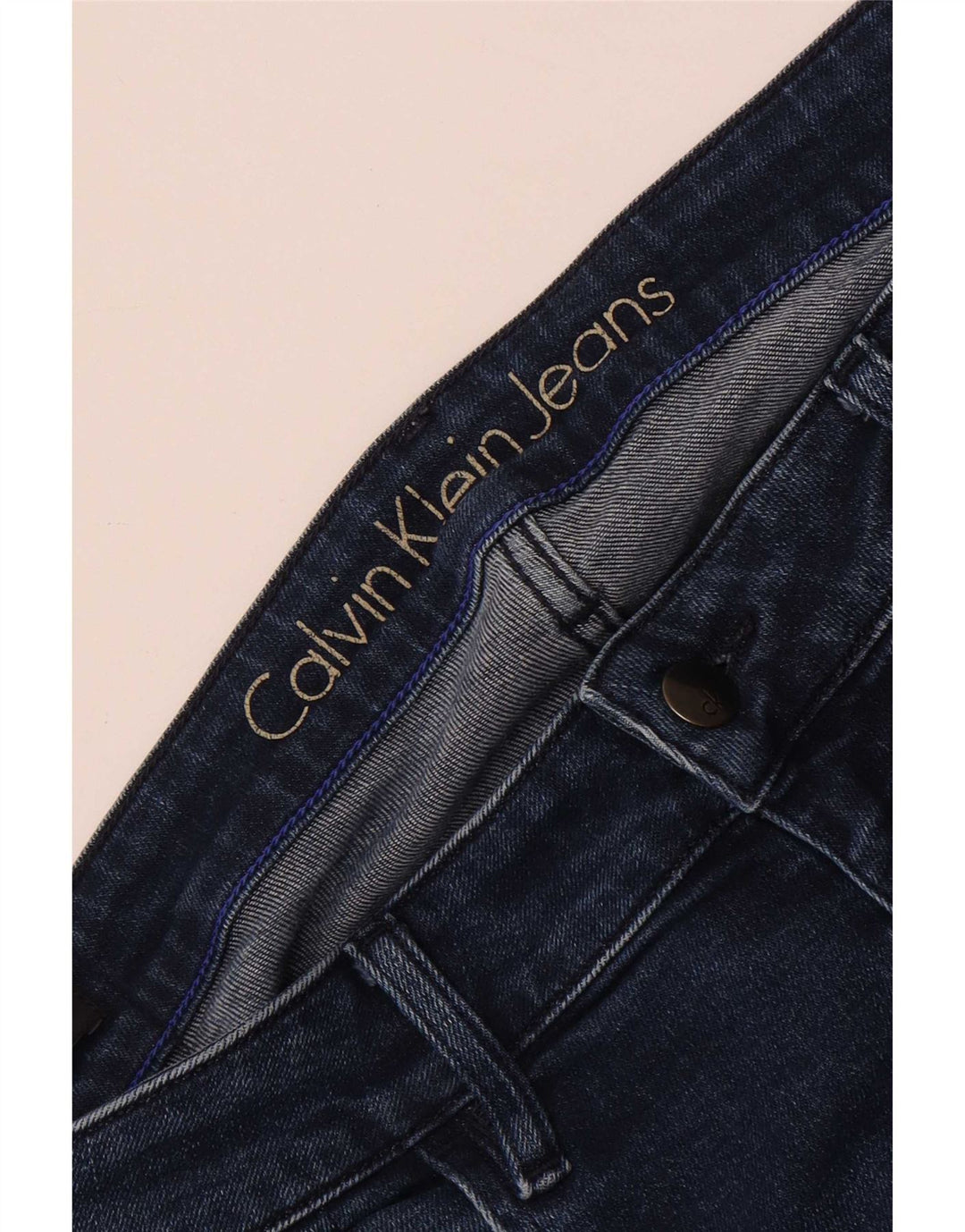 Calvin Klein Jeans ajustados para hombre W36 L32 Azul