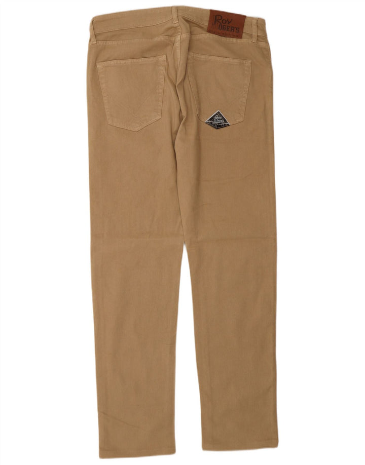 Roy Rogers Vaqueros rectos para hombre W34 L32 Algodón marrón