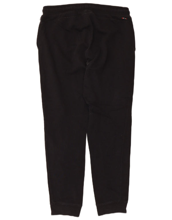 Napapijri Pantalones De Chándal Geographic Hombre Joggers Medium Negro Algodón