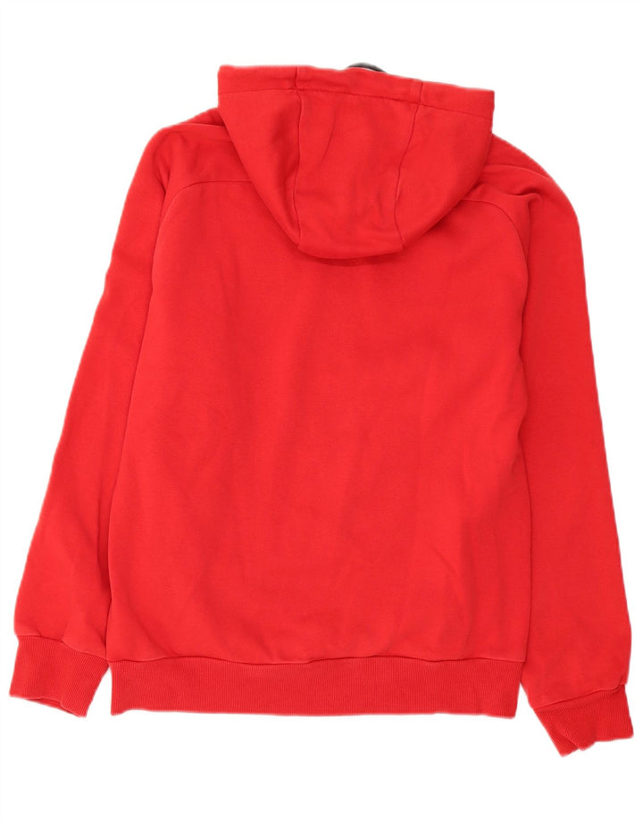 Puma Hombre Graphic Sudadera con capucha Jumper Small Rojo Algodón