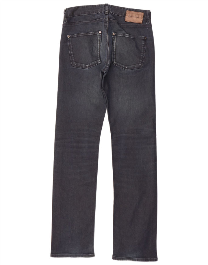 Massimo Dutti Vaqueros Rectos Hombre EU 40 Medium W31 L34 Azul Marino Algodón
