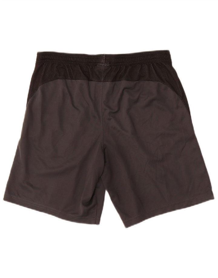 Nike - Pantalones cortos deportivos Dri Fit para hombre, poliéster, color gris pequeño