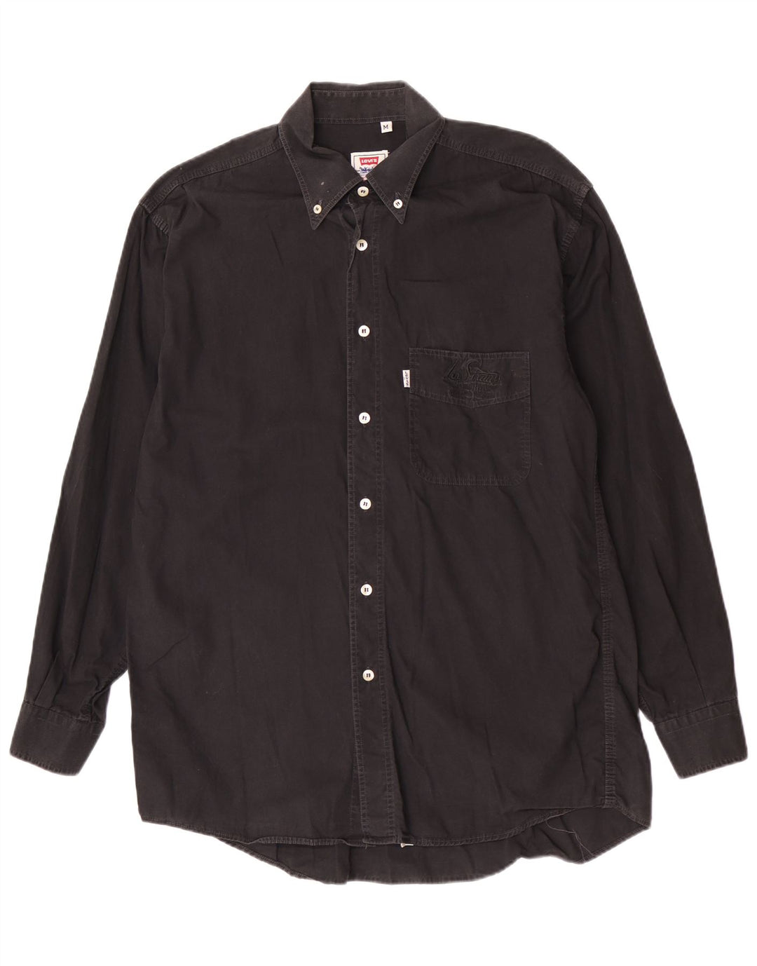 Camisa Levi's Hombre Mediana Algodón Negro