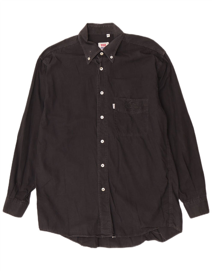 Camisa Levi's Hombre Mediana Algodón Negro