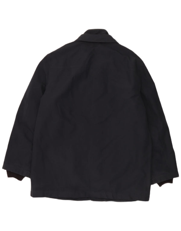 Fay Abrigo cortavientos para hombre UK 42 XL Poliéster azul marino