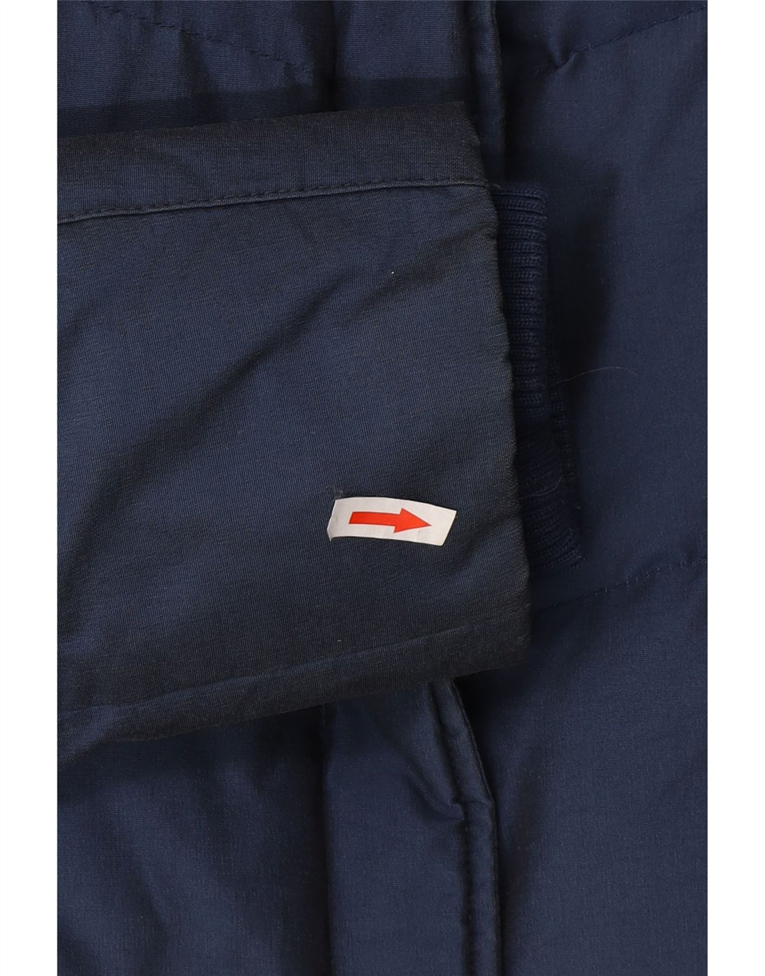 Woolrich Chaqueta acolchada para mujer UK 46 Grande Algodón azul marino