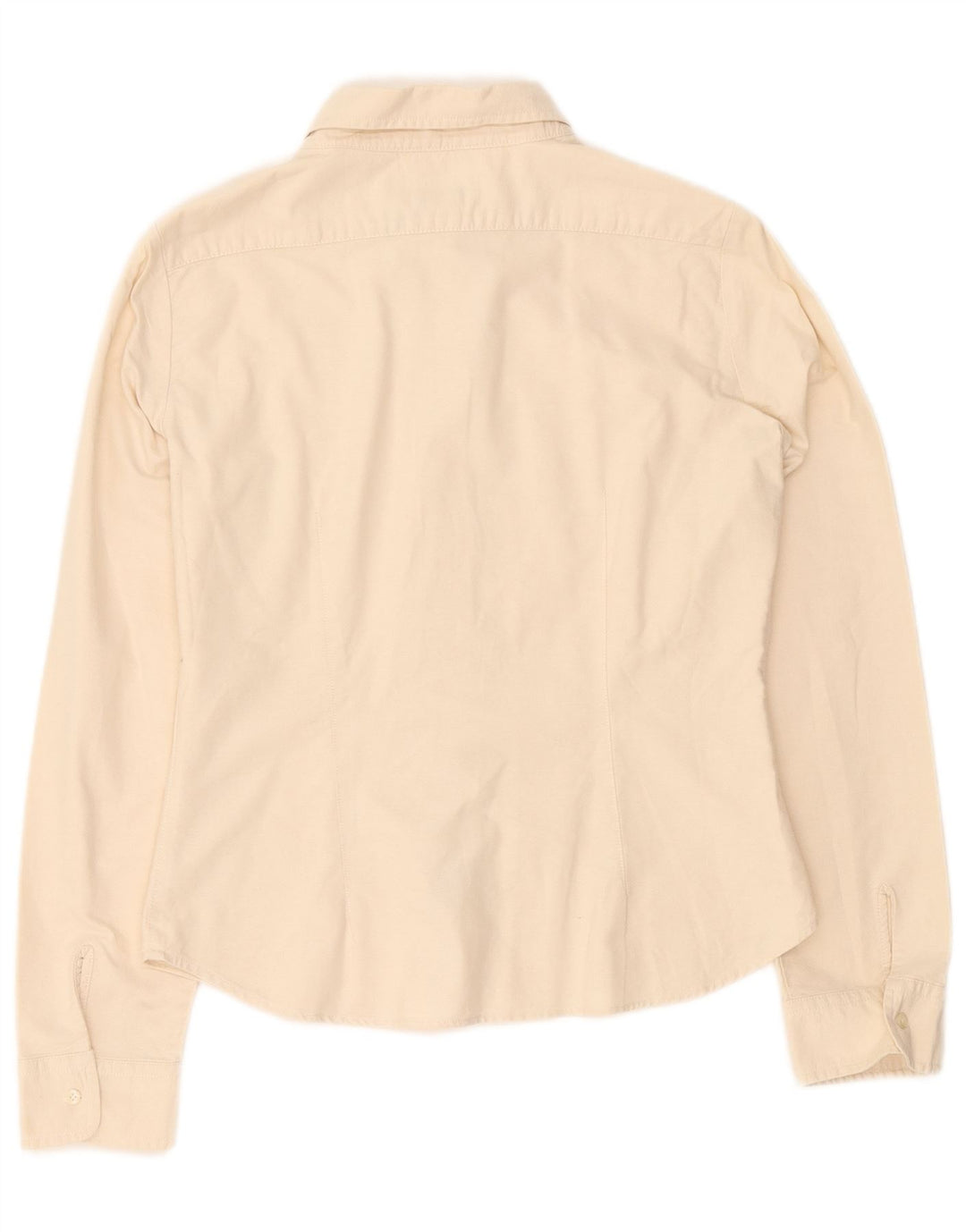 Camisa Benetton Mujer ES 42 Mediano Blanco