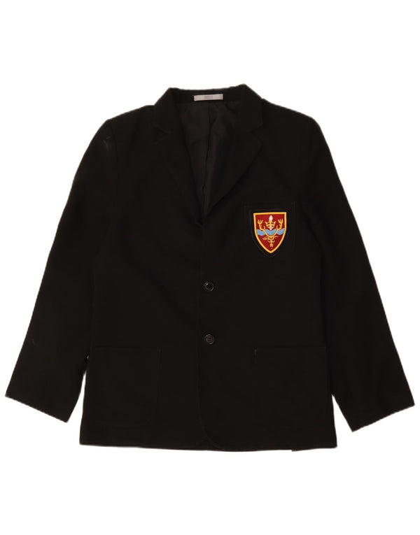 Marks & Spencer Chaqueta tipo blazer de 2 botones para niños 12-13 años Poliéster negro