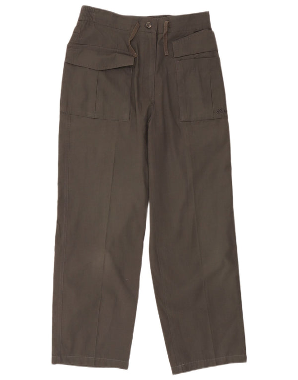 Lotto Pantalones Cortos para Mujer UK 12 Medium W30 L25 Poliéster Gris