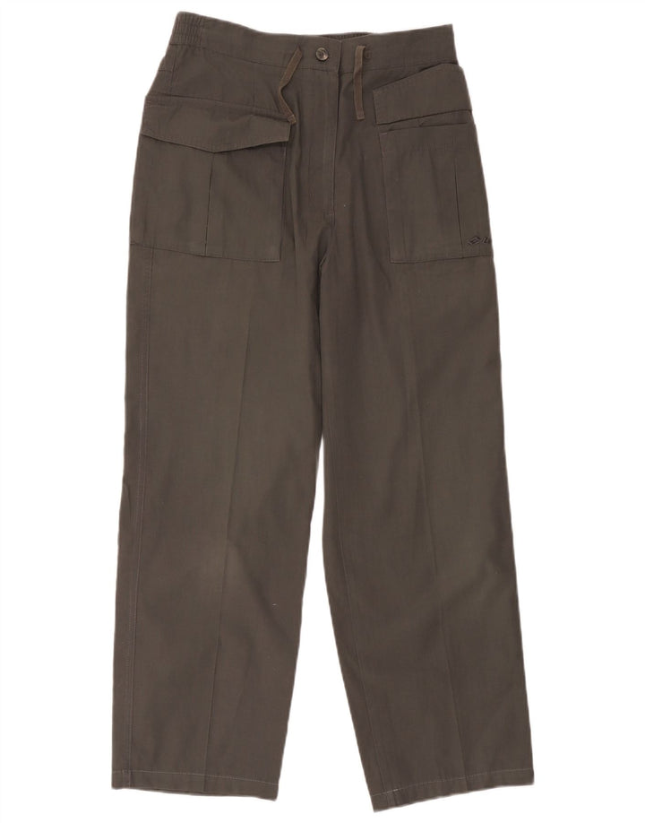 Lotto Pantalones Cortos para Mujer UK 12 Medium W30 L25 Poliéster Gris