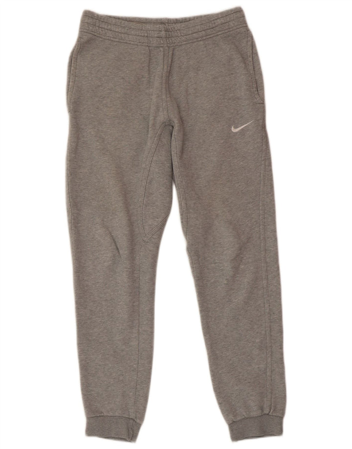 NIKE Hombre Pantalones de Chándal Joggers Small Gris Algodón