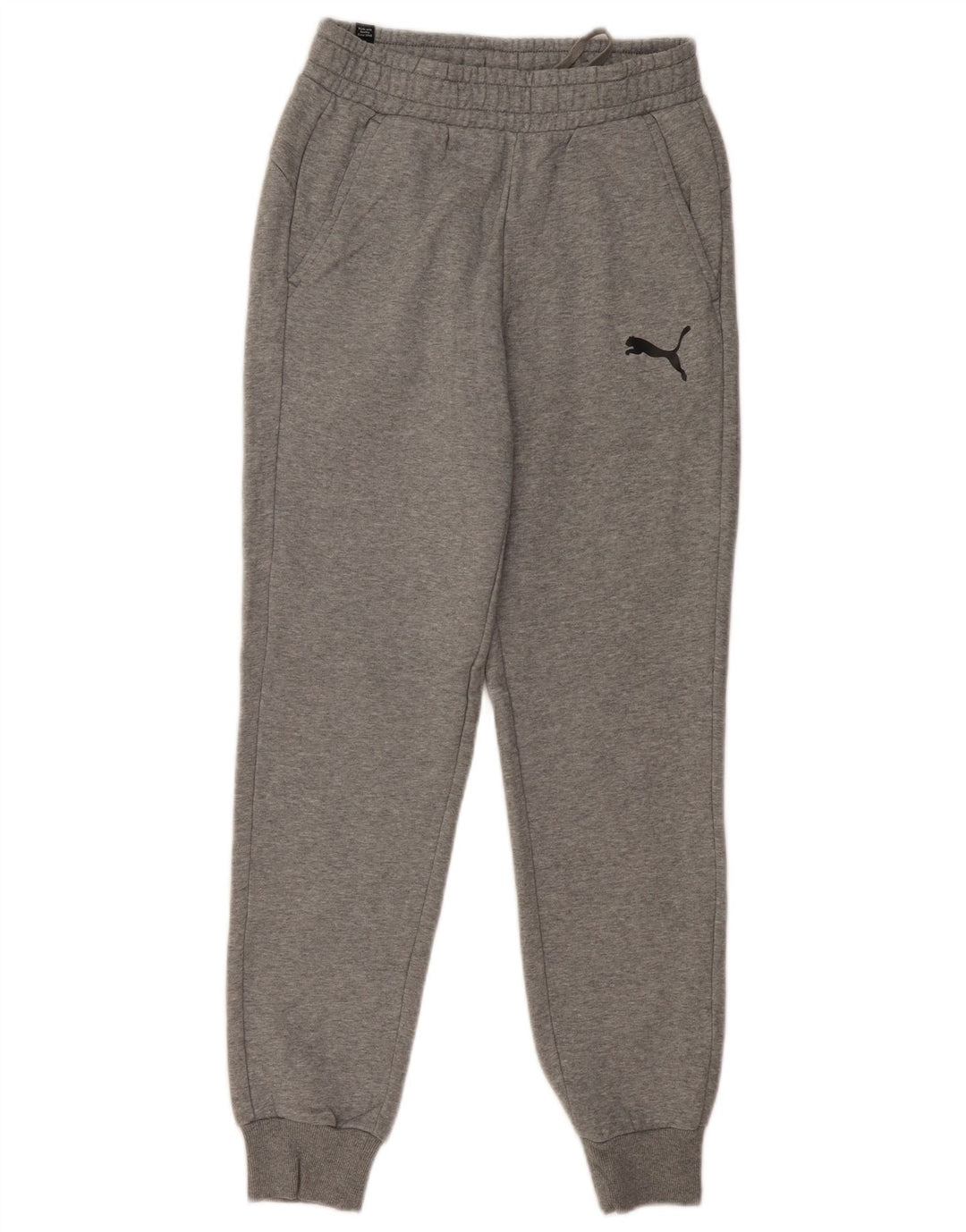 PUMA Pantalones de chándal para hombre Joggers Small Grey Cotton