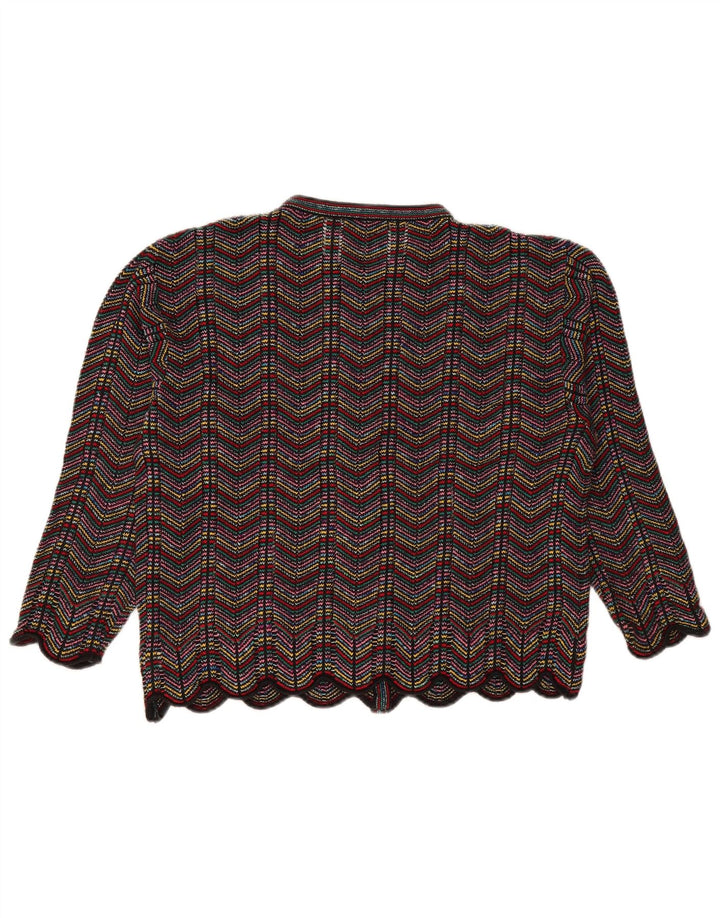 College By Marcazzani - Cárdigan para mujer, talla 40, talla M, multicolor