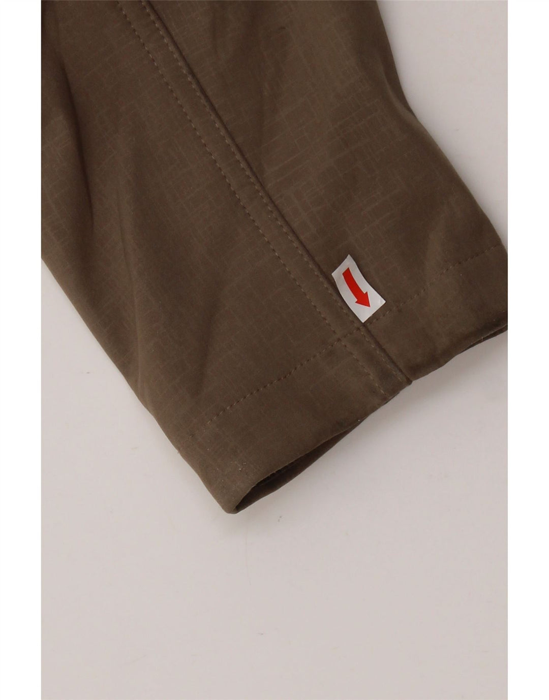 EDDIE BAUER Abrigo cortavientos con capucha para mujer Reino Unido 46 Poliéster beige grande