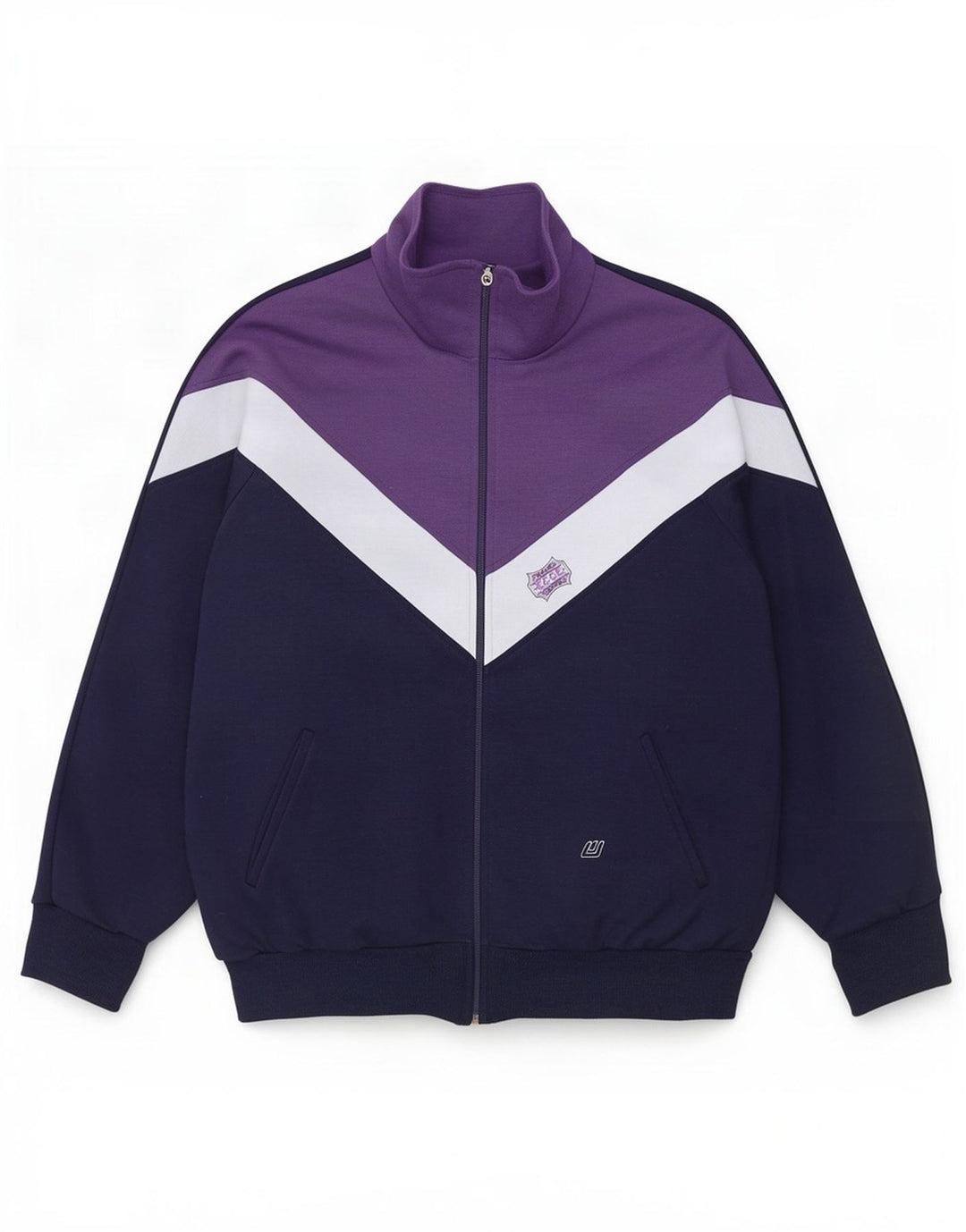 Wagner Moden - Chaqueta de chándal para hombre, talla grande, color azul marino