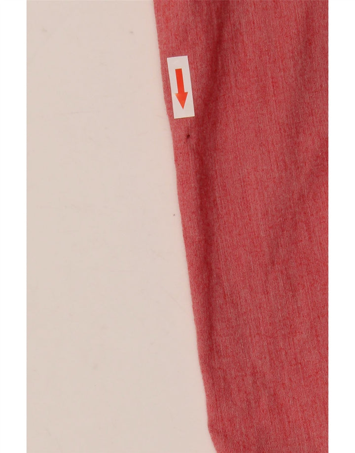 Camisa HOLLISTER Hombre XL Algodón Rojo