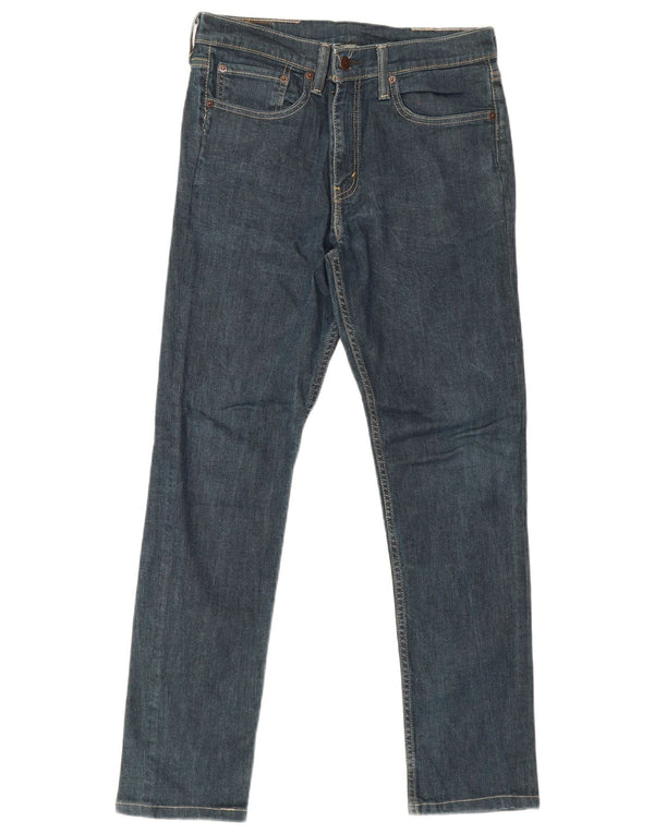 Levi's Hombre 511 Slim Jeans W34 L32 Algodón Azul