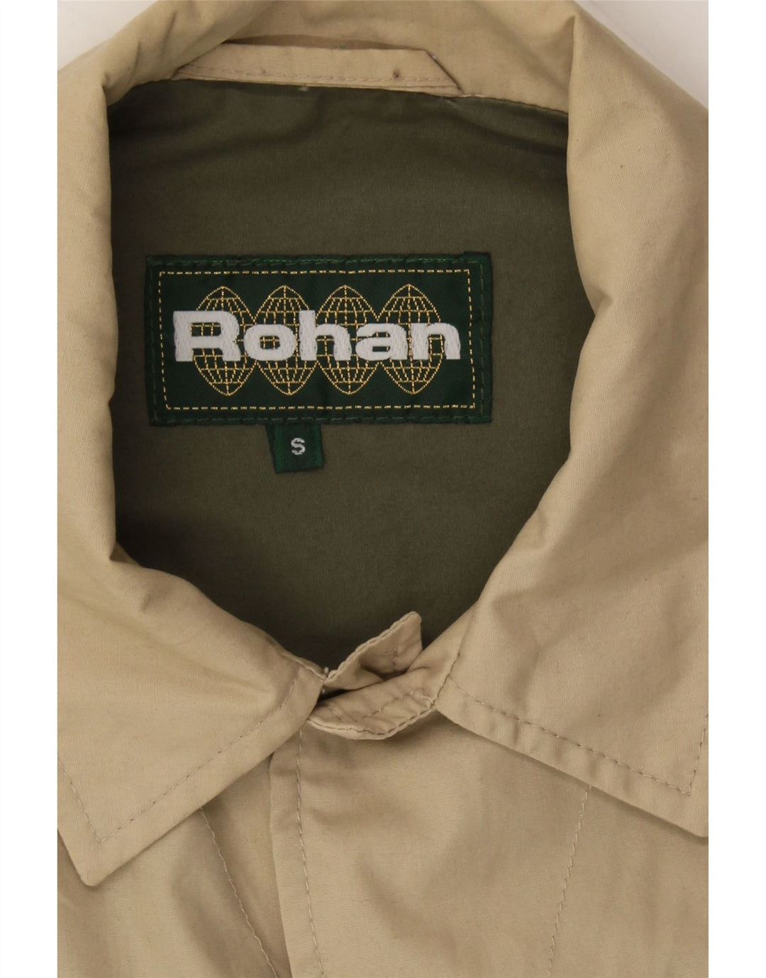 ROHAN Mens Bomber Jacket UK 36 Small Beige Polyester Vintage Rohan and Second-Hand Rohan from Messina Hembry 