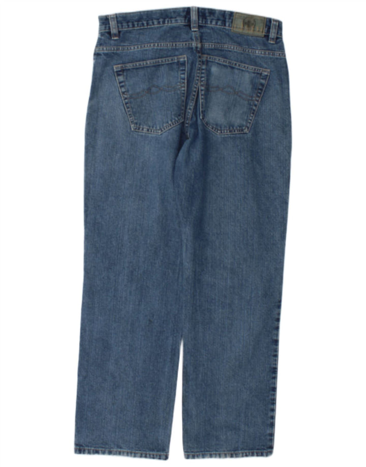 Jinglers Vaqueros rectos para hombre W34 L30 Algodón azul