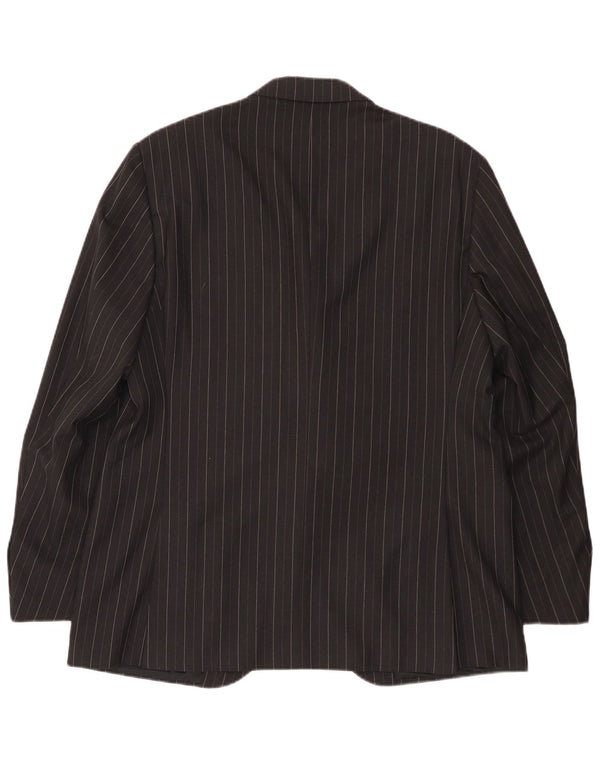 Polo Ralph Lauren Mens IT 54 2XL Lana a rayas negras