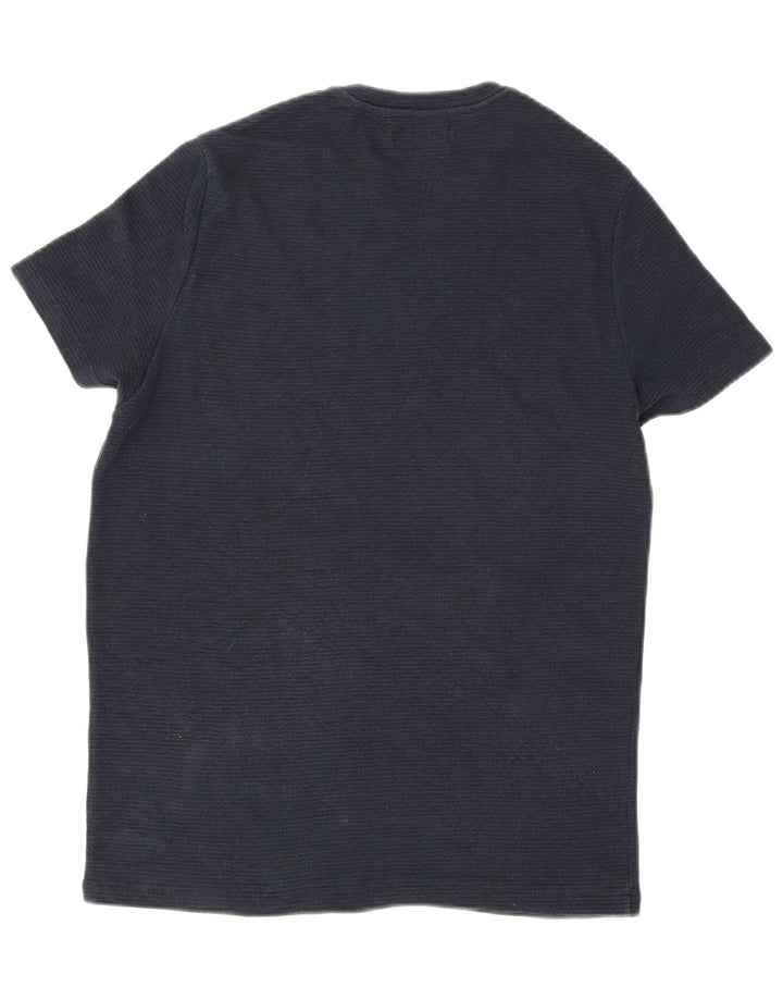 Zara Hombre Camiseta Top Small Azul Marino