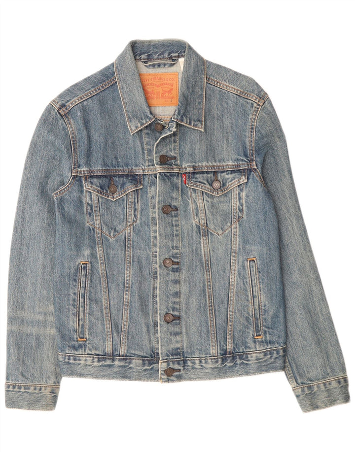 Levi's Chaqueta vaquera para hombre UK 36 Algodón azul pequeño