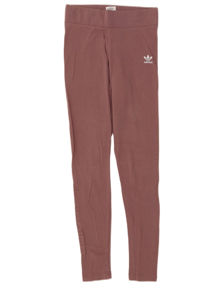 Adidas Leggings para mujer Reino Unido 10 Pequeño Algodón Marrón