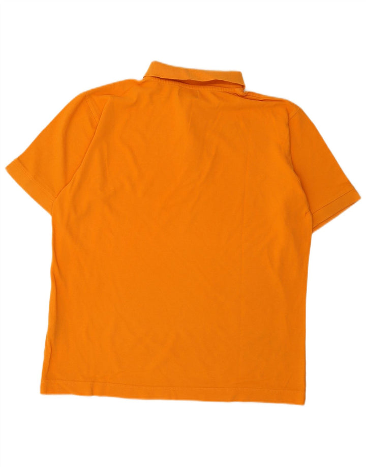 Polo Kappa Hombre Grande Naranja Algodón