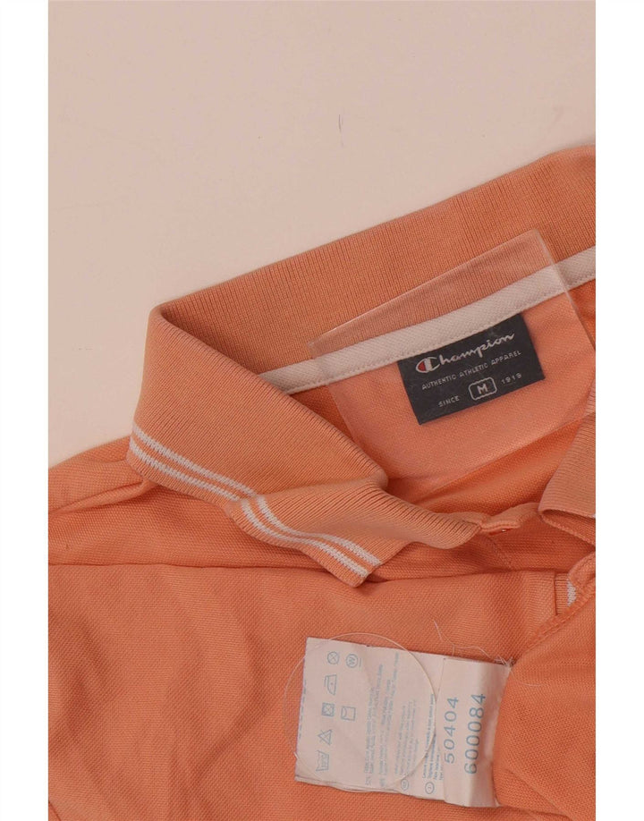 Champion Polo Hombre Algodón Naranja Medio