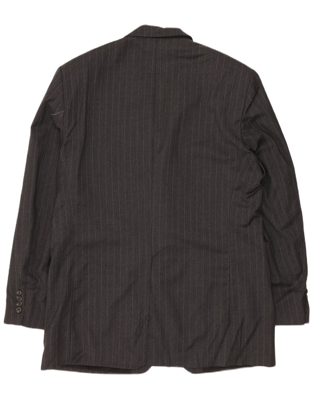 Ralph Lauren Chaqueta tipo blazer de 2 botones para hombre UK 42 XL Lana gris a rayas