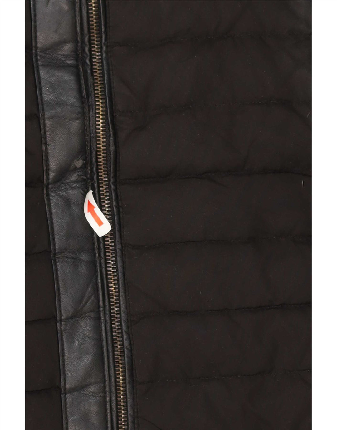 Zara Mujer Abrigo Acolchado Extragrande Con Capucha UK 6 XS Negro
