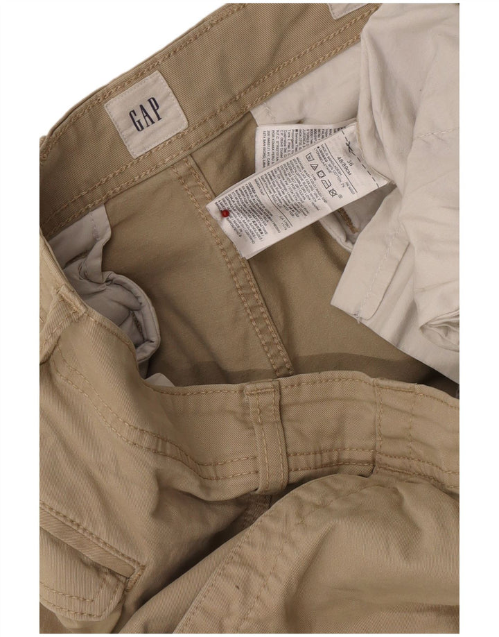 Gap Pantalones cortos cargo para hombre W36 Algodón beige grande