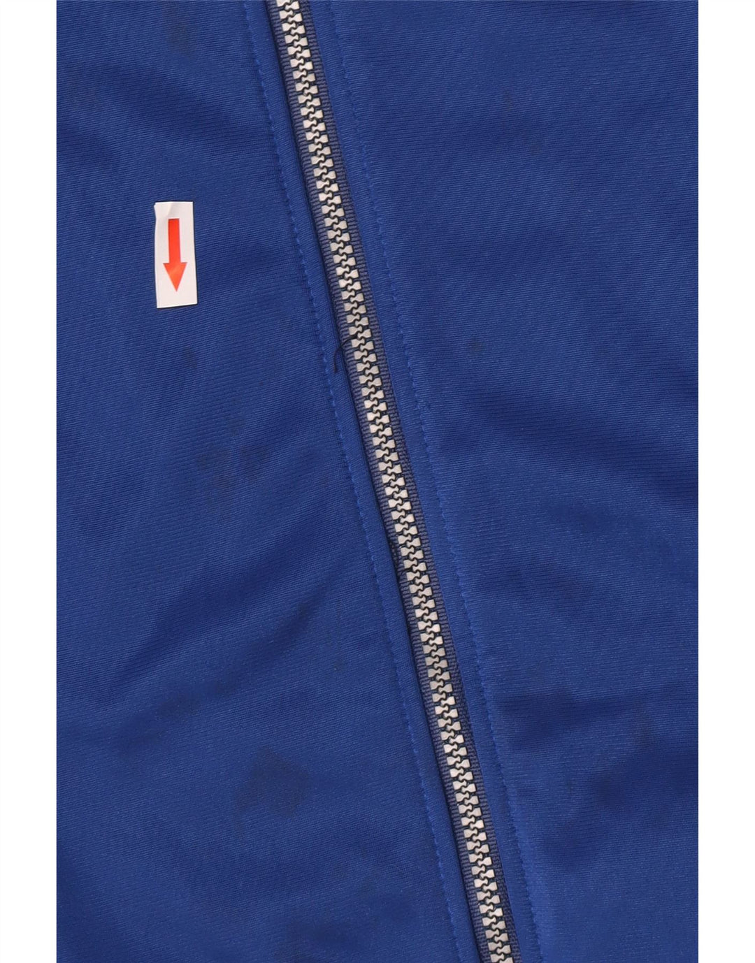 Asics Hombre Graphic Chándal Top Chaqueta Grande Azul Colorblock Poliéster