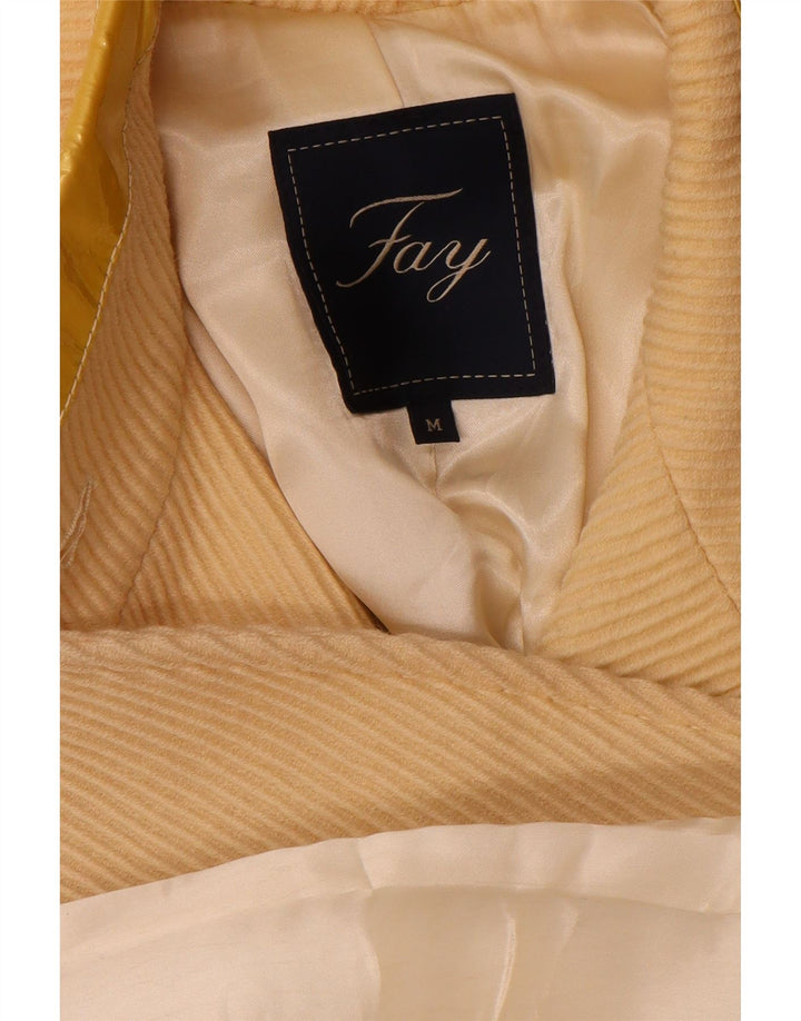 Abrigo Fay para mujer UK 12 Lana beige mediana