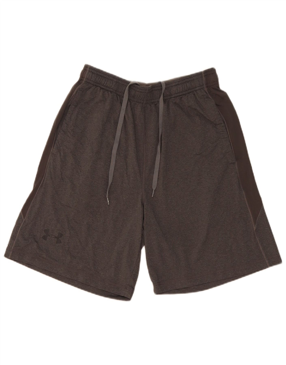 Under Armour Pantalones cortos deportivos para hombre Poliéster gris medio