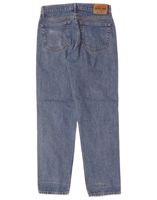 Vaqueros rectos de corte fácil para hombre Gap W30 L30 Algodón azul
