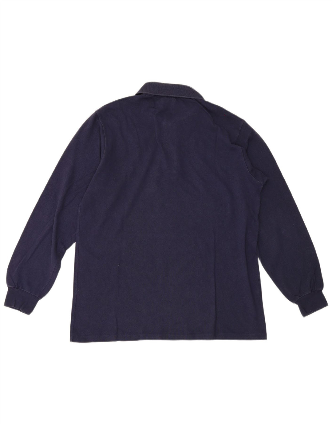 Lacoste Polo de manga larga para hombre talla 4 mediano azul marino