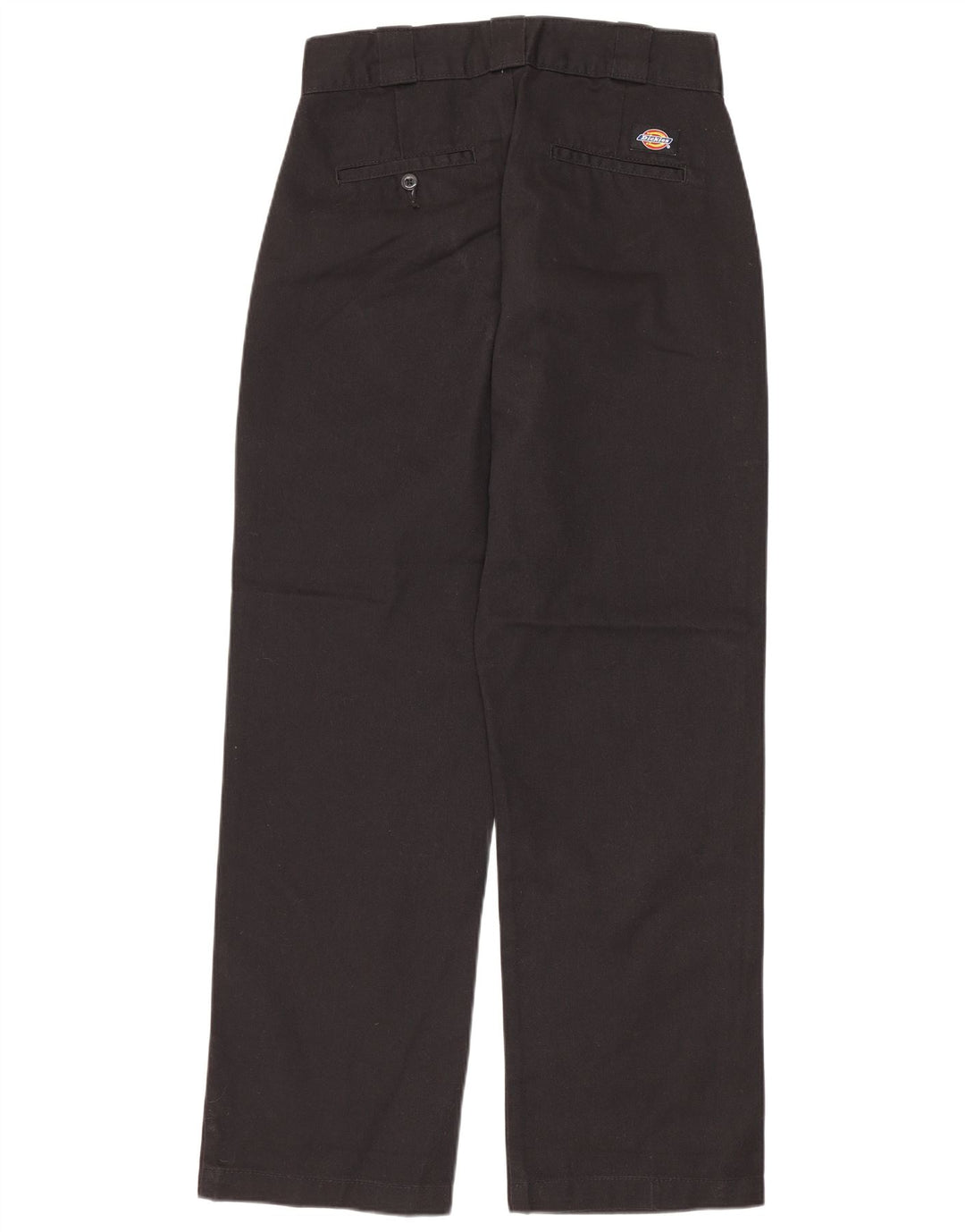 Pantalón Chino Recto Dickies Mujer W26 L26 Poliéster Negro